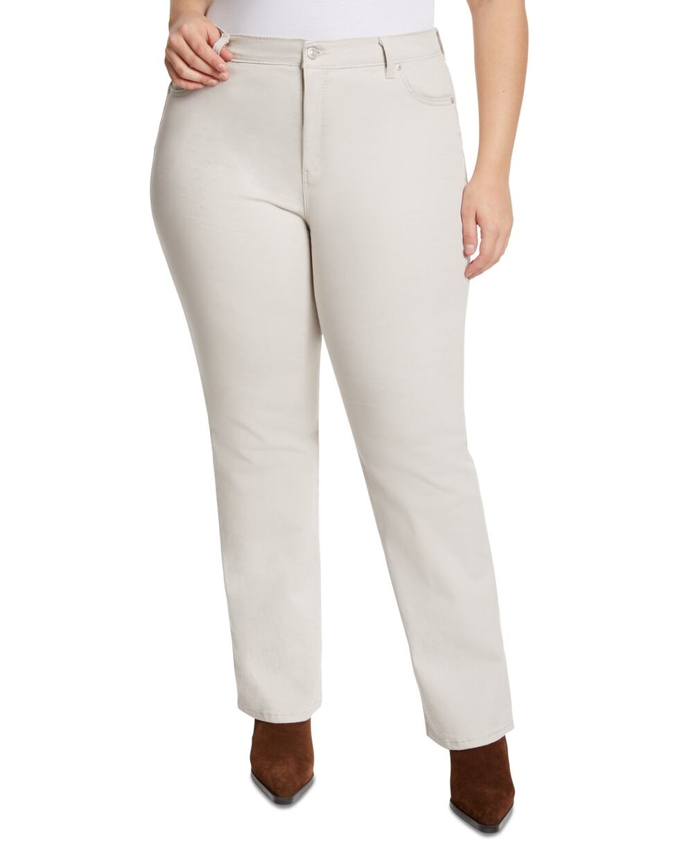 Gloria Vanderbilt Amanda Bootcut Jeans Stonewood Slimming NWT Plus Size 16W